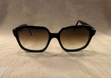 Rare Vintage RATTI  PERSOL 6681 Black Jewel Arrow SUNGLASSES Italy
