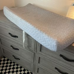 Baby mattress for changing table with cover