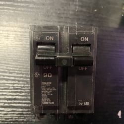 GE Q-Line 90 Amp 2 in. Double Pole Circuit Breaker
