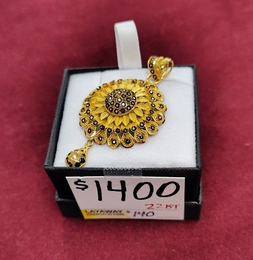 $1400 22k Pendant--Layaway Available