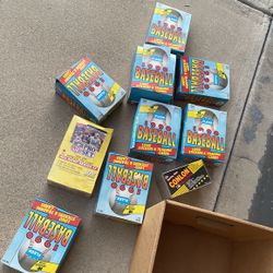 90s New baseball And Football Card Boxes 