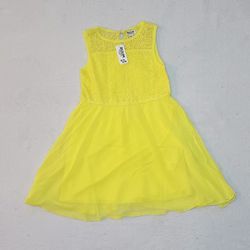 Ruum Girls Yellow 💛 Flowey Dress 👗 New 
