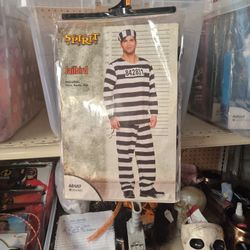 Halloween Costumes Adult JAILBIRD