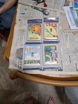 Lot Of 6 Single Light Switch Plates