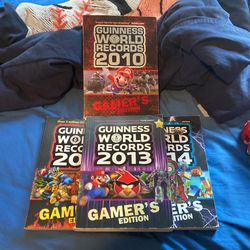 Guinness World Record 2010,2013,2014,2015 Gamer Edition