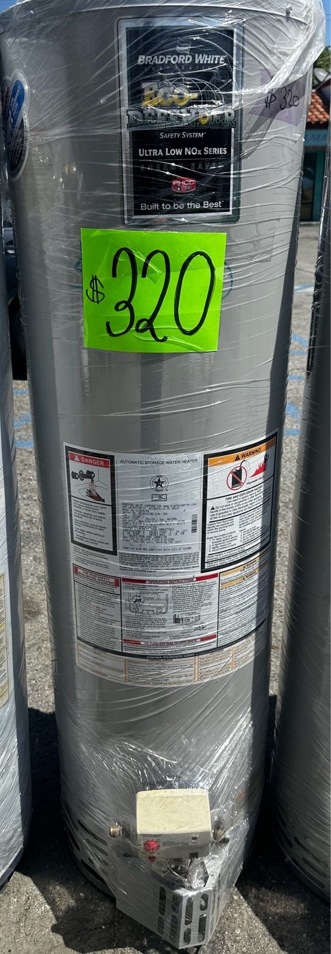 Bradford white water heater 30gl