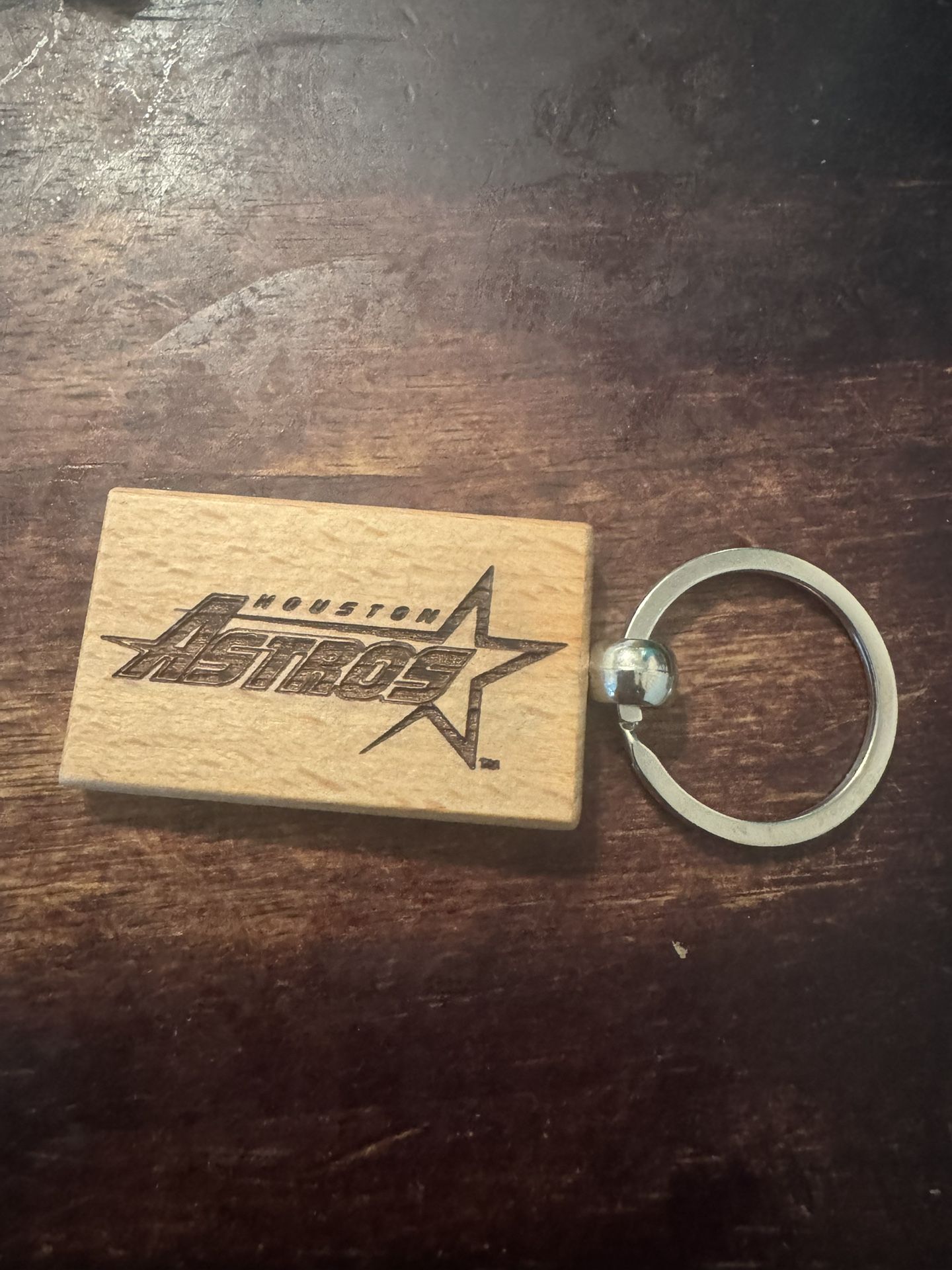 Baseball Team Logo Keychain