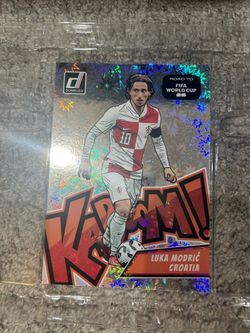 Luka Modric Jumbo Kaboom FIFA World Cup Soccer Trading Card