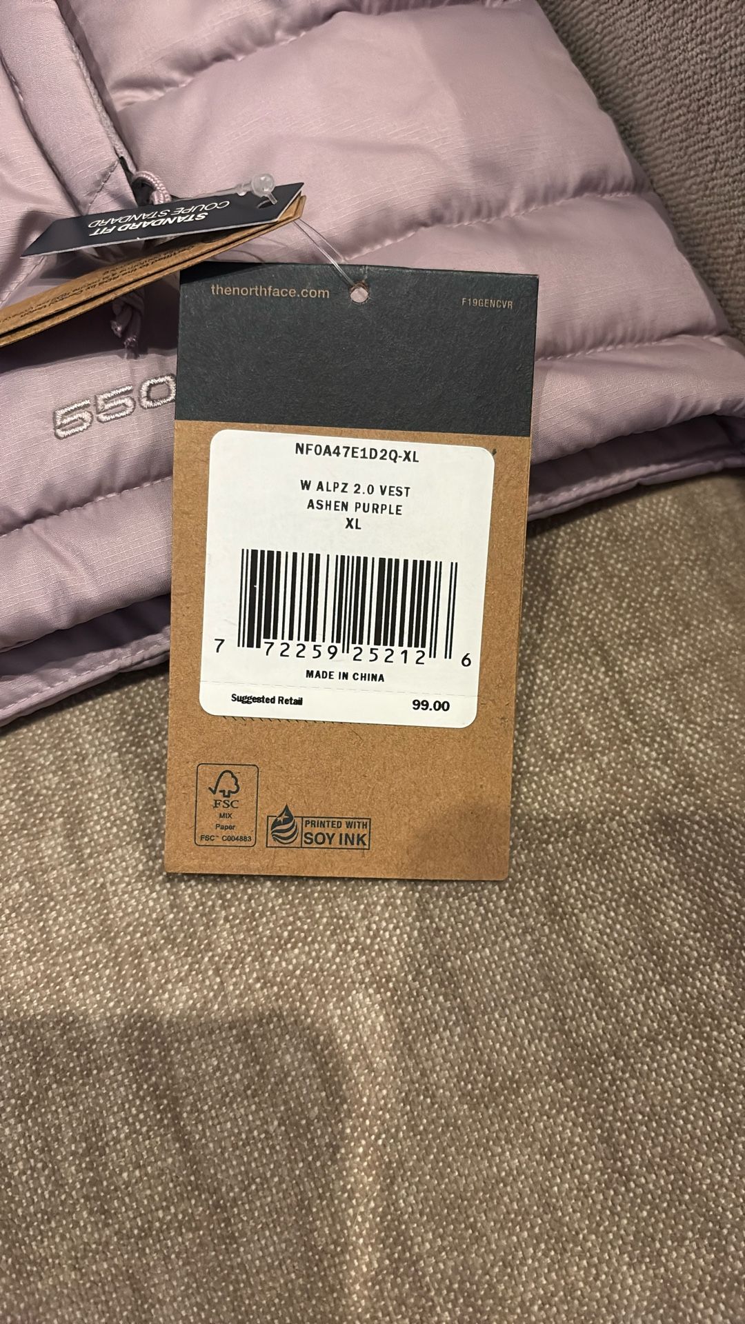 NWT Women’s Northface vest