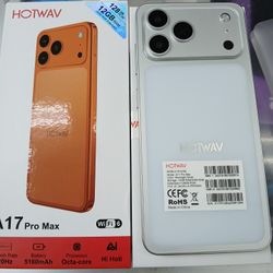 HOTWAV A17PRO MAX  UNLOCKED 128GB SILVER 