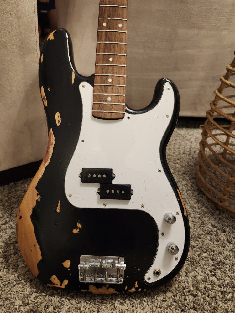 20th Anniversary Fender Squire P Bass Guitar