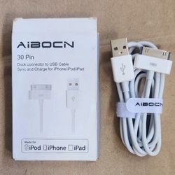 I Phone 4 4s/I Pad Cable Sync  Cable 