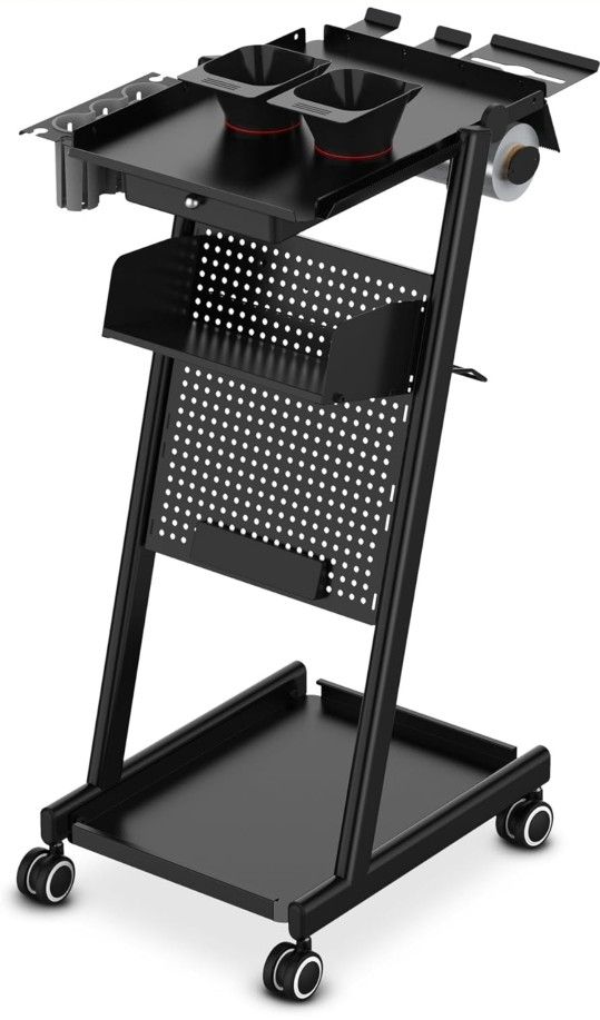 Beauty Salon Rolling Workstation-PLZ READ DESCRIPTION!