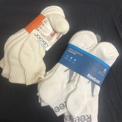10 Pair White Socks  New