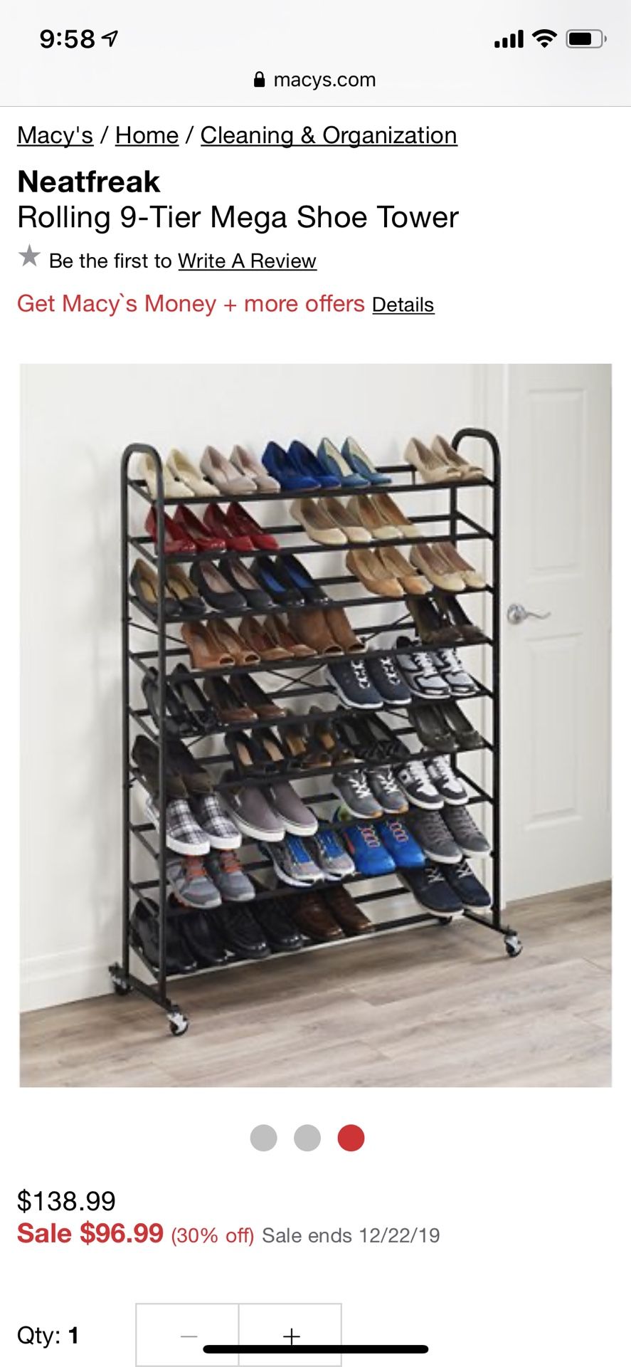 Shoe Rack - Shoe Tower