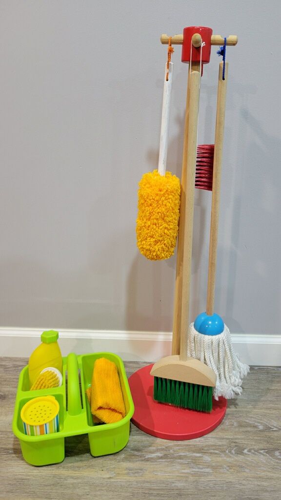 Kids Cleaning Set - Doug and Melissa Like New