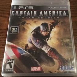 Captain america ps3 game