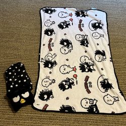 Bad Batz Maru XO Infant Blanket Sanrio Rare Plush
