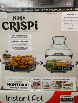 Ninja CRISPi Portable Glass Cooking System