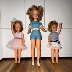 Vintage Ideal1960’s Original Tammy And pepper Dolls