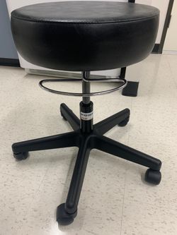 McKesson Entrust black stool