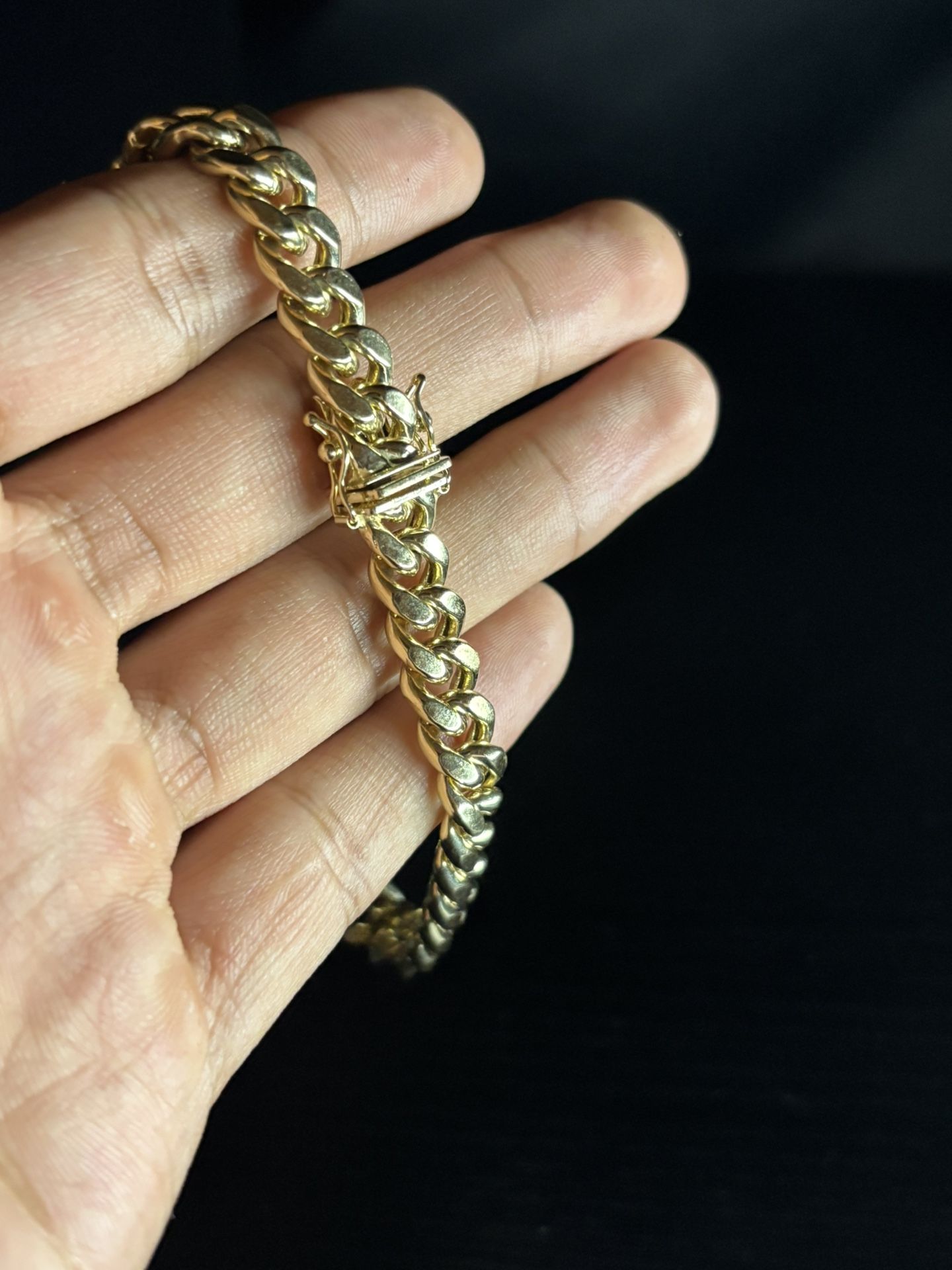14k Gold Cuban Link Bracelet