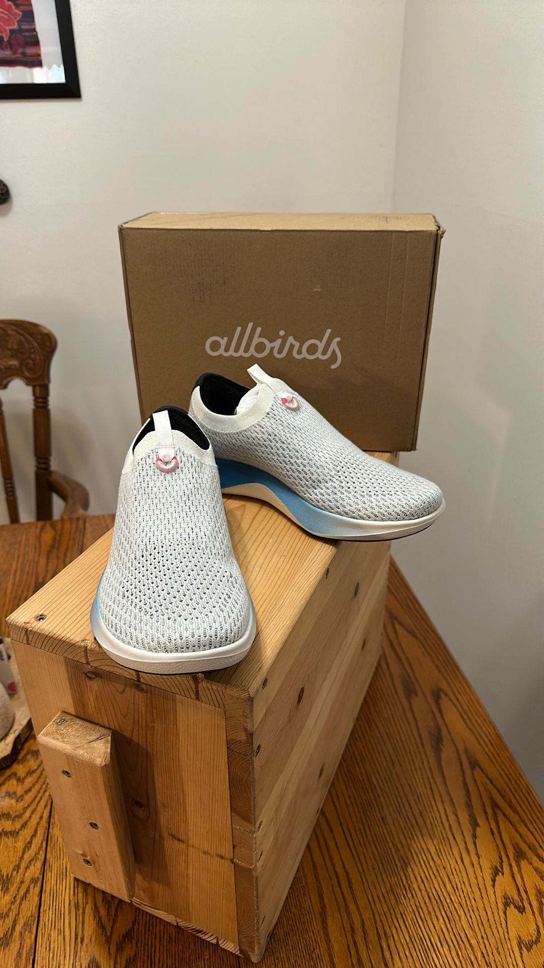 Allbirds, Women’s Tree Dasher Relay, White, Size 9
