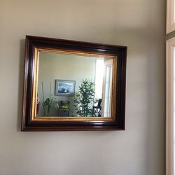 Wood Frame Mirror