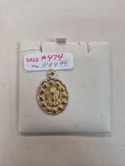 Religious Pendant 10k