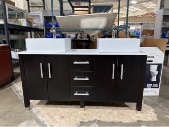 Two sink bathroom Vanity