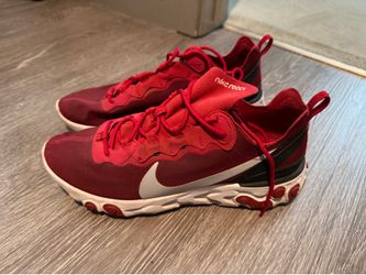 Nike React Element 55 Gym Red Size 10 [USED]