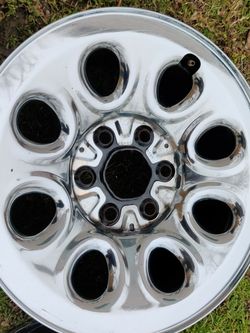 Chevrolet Chrome 17"Rims ( Set Of 2 )