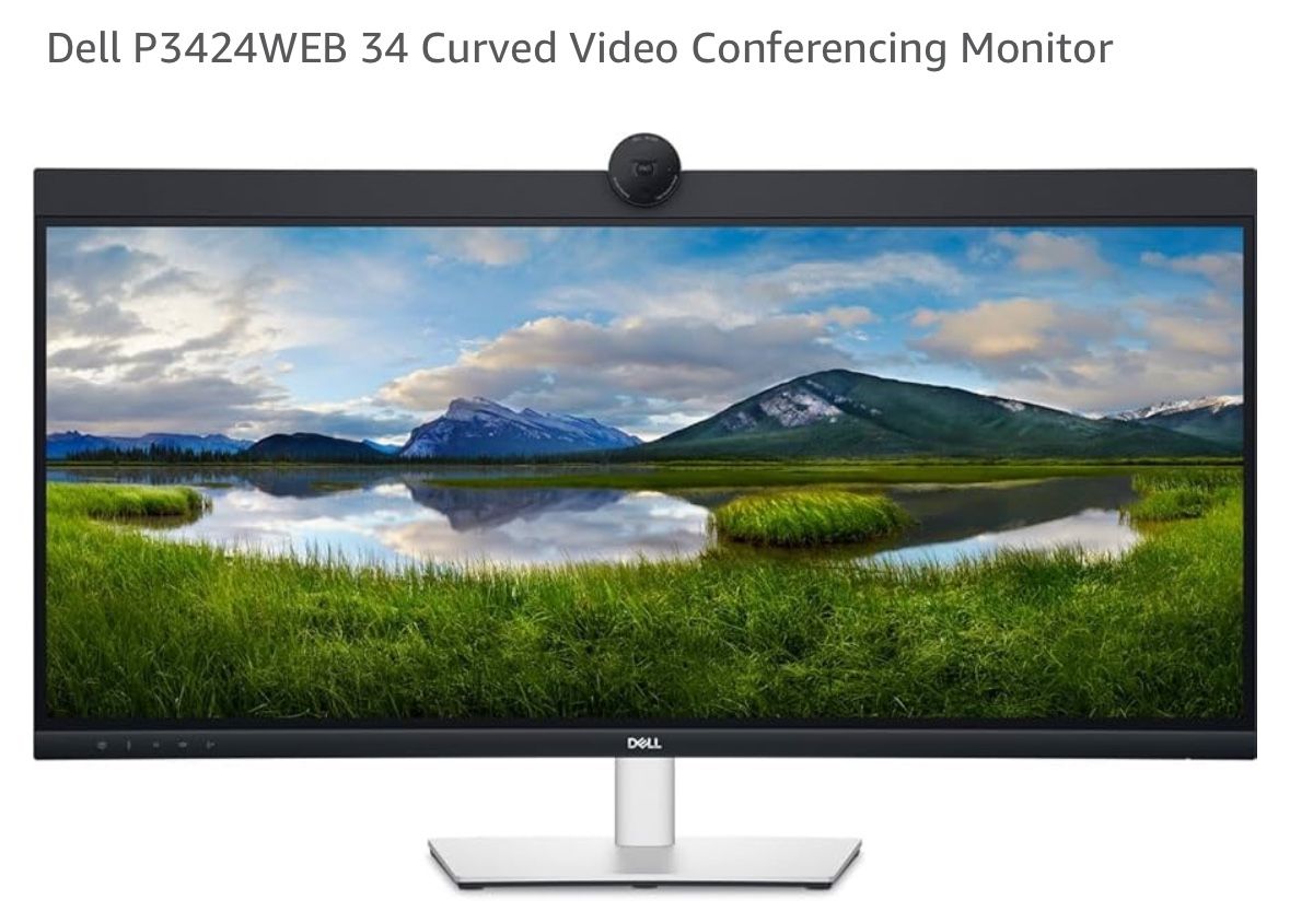 Dell 34” Curved Monitor P3424WEB