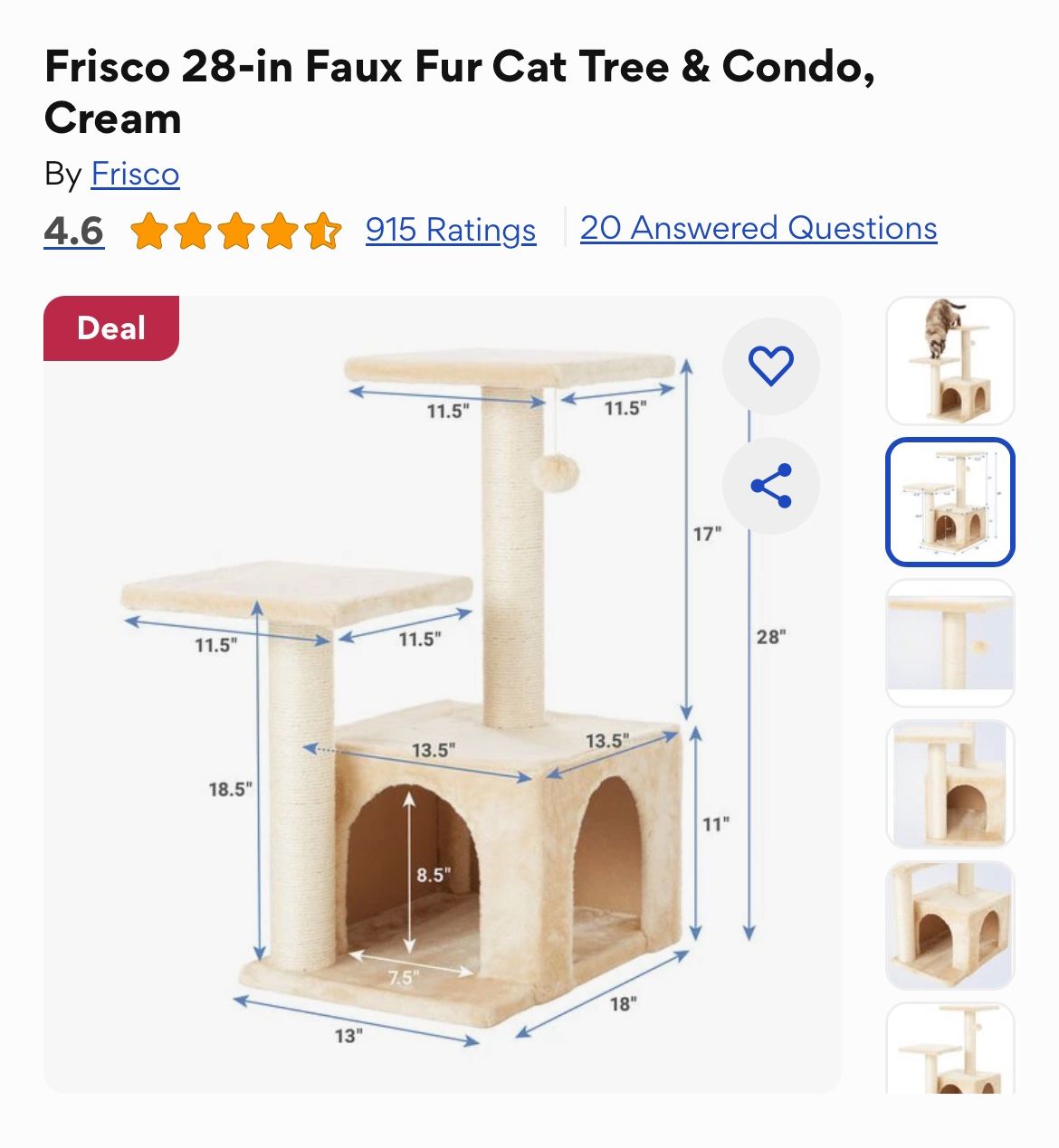 Cat Tower For Sale