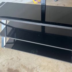 Modern Glass TV Stand / Entertainment Center