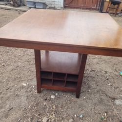 Wood 8 Person Dining Table. Chairs not included. 