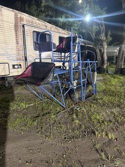 airboat seat  rigging frame