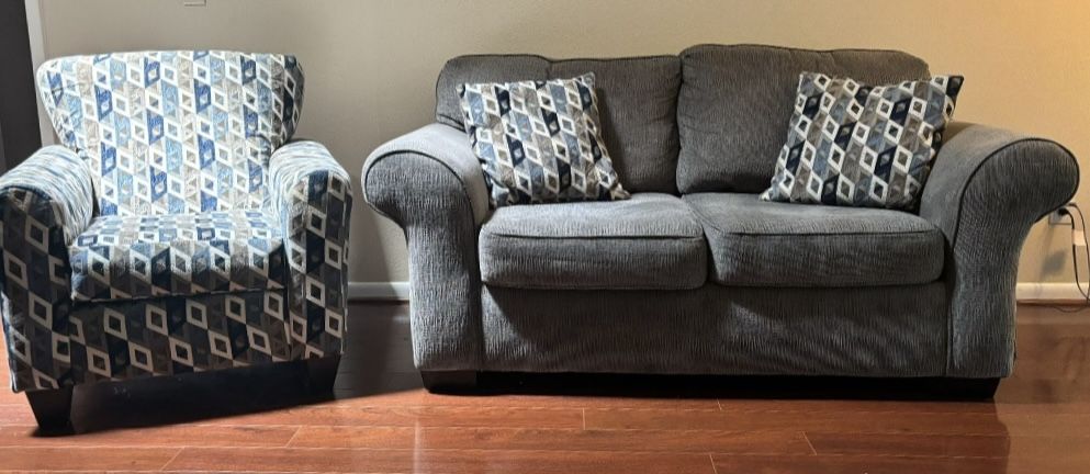 Loveseat Sofa Set