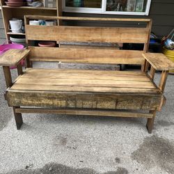 Custom Outdoor Bench 