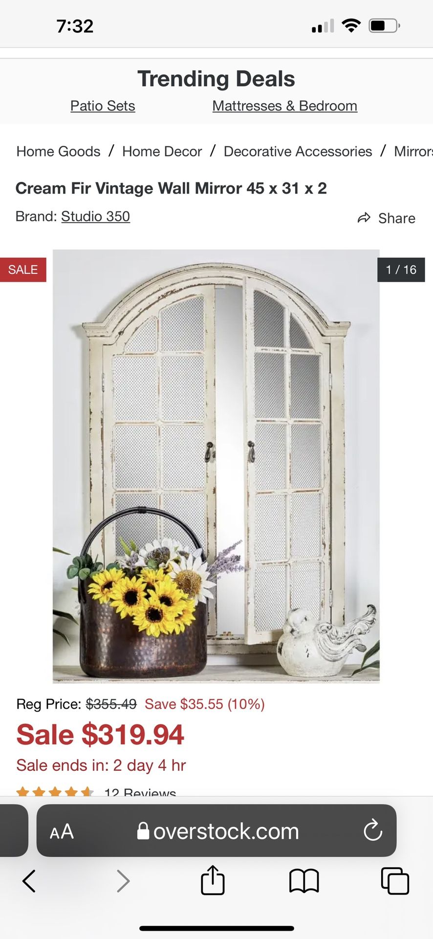 Beautiful Wall Mirror