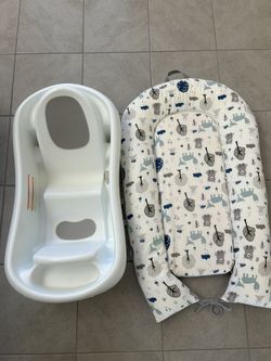 Infant Bath Tub & Baby Lounger