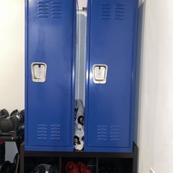 Home Gym Dual Locker Furniture 