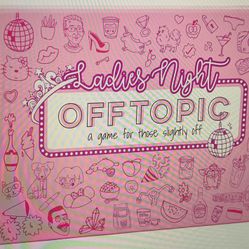Off Topic Girls Night Party Game for Adults