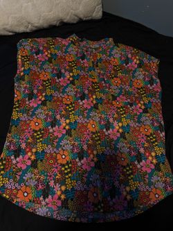 Koi scrub top