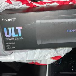 Sony Bluetooth speaker 