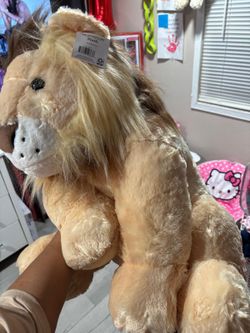 Plush Lion With Tag