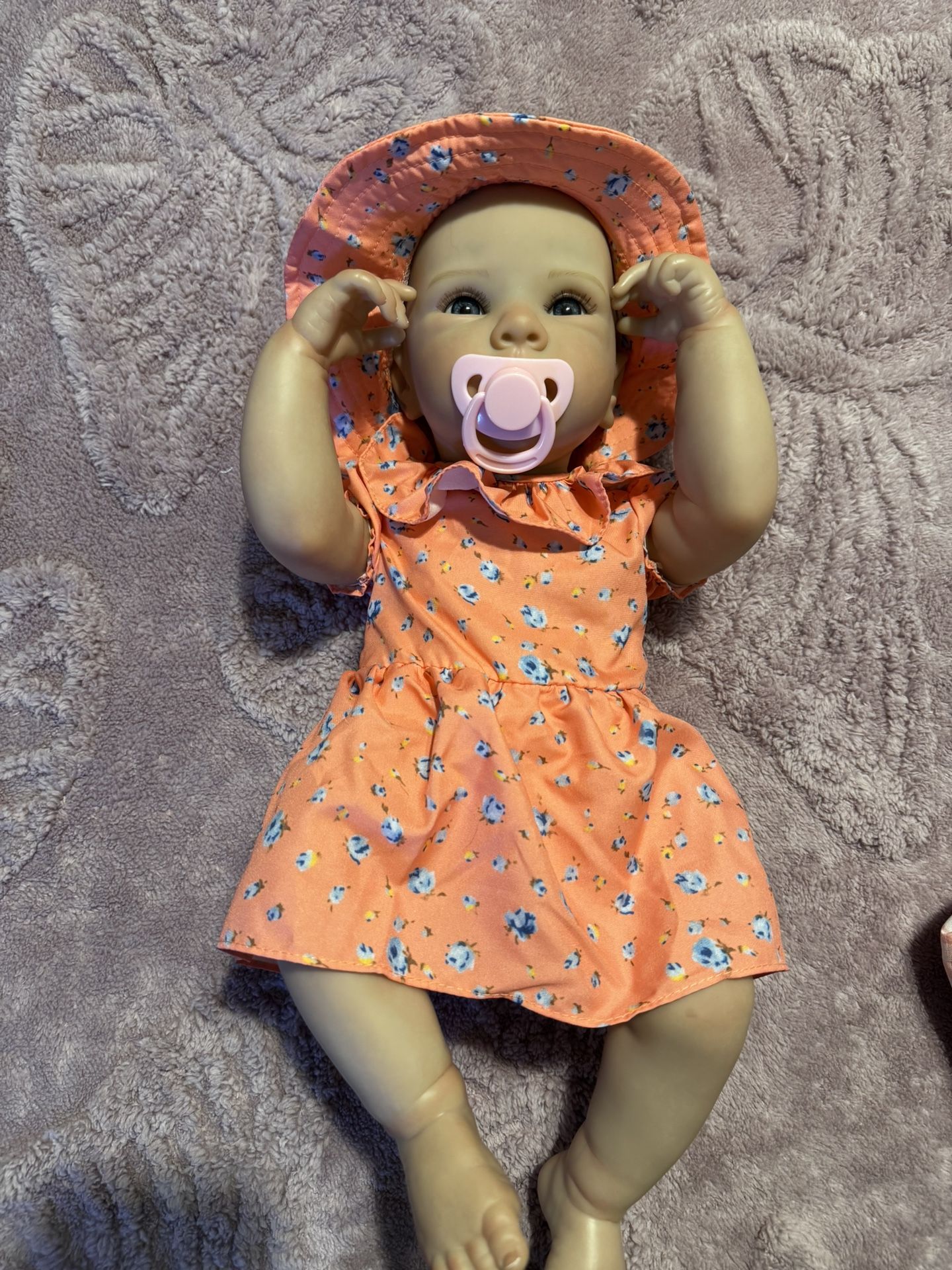 Brand new handpainted, reborn doll