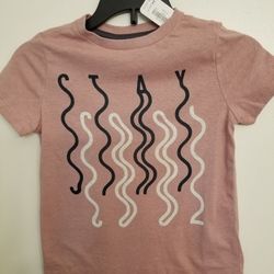Boys Gymboree Peach T-Shirt XS Small 4