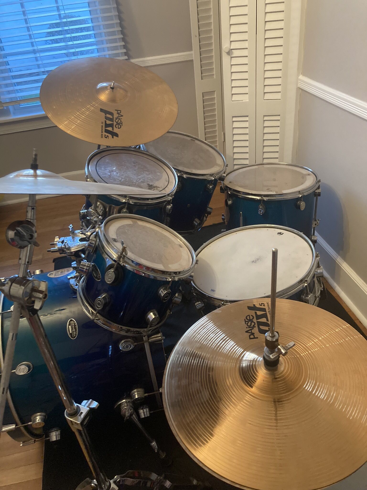 6pc Drum Set W Cymbals Dw for Sale in Nutley NJ OfferUp