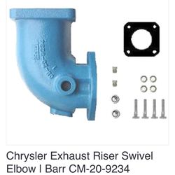 Chrysler Exhaust Riser Swivel Elbow I Barr CM-20-9234